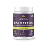 Colostrum Powder Lemon Bar Flavor (60 Servings) front of bottle
