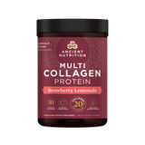 multi collagen protein strawberry lemonade front of bottle