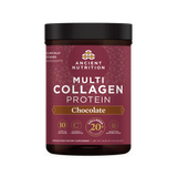 multi collagen protein chocolate front of bottle