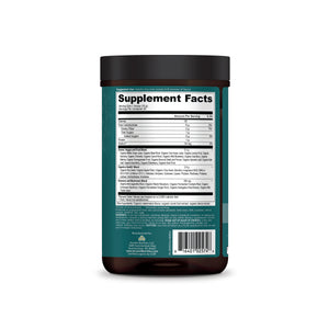 Supplement Facts Panel side of Bottle