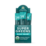 Organic SuperGreens Bloat Relief† Stick Packs | Powder Greens Flavor (16 Servings)