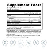 Liposomal Vitamin D3 + K2 Gel Packs Pineapple (12 Servings) supplement facts label