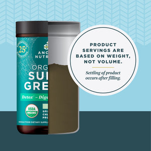 Organic SuperGreens Powder Mint Flavor - DR Exclusive Offer