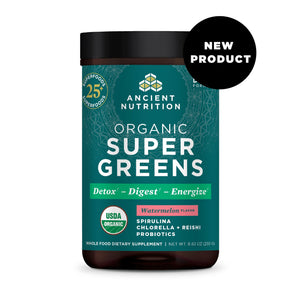 Organic SuperGreens Powder Watermelon Flavor - 6 Pack - DR Exclusive Offer
