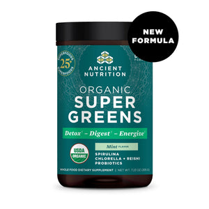 Organic SuperGreens Powder Mint Flavor - DR Exclusive Offer