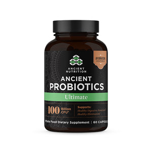 ancient probiotics ultimate front of bottle 