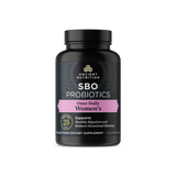 SBO Probiotics Women's Once Daily front of bottle