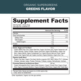 supergreens supplement label