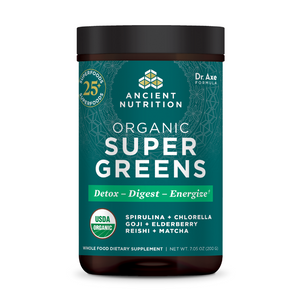 Organic SuperGreens Powder Greens Flavor 