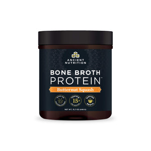 bone broth protein butternut squash front of bottle
