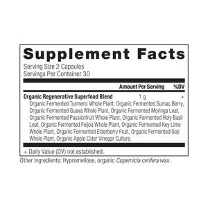 herbal cider vinegar capsules supplement label