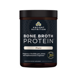 bone broth protein pure front of bottle