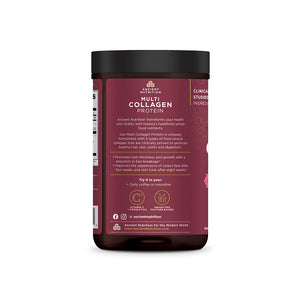multi collagen protein beauty within 24 servings back of bottle